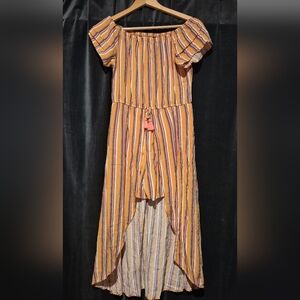 Art Class Multicolor Striped Dress